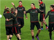 Bóng đá anh, ngoại hạng anh, lịch thi đấu euro 2012, Milan tập sút luân lưu trước trận đấu với Barca